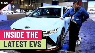EVS BROADC.EQUIPM. We Tried Out the Coolest EVs at the New York Auto Show