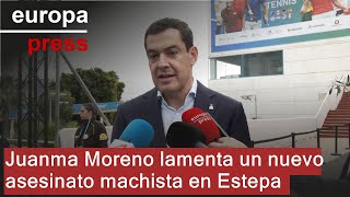 Moreno lamenta el &quot;presunto asesinato por violencia machista&quot; en Estepa