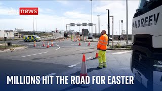ROAD Easter travel: &#39;14 million&#39; road journeys and major rail disruptions expected