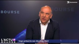 VOGO Vogo présente ses résultats 2022