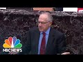 QUID PRO QUO - Alan Dershowitz Argues That A Quid Pro Quo 'In The Public Interest' Is Not Impeachable | NBC News