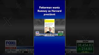 Democrat senator calls for Mitt Romney to become next president of Harvard #shorts