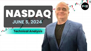 NASDAQ100 INDEX NASDAQ 100 Daily Forecast and Technical Analysis for June 05, 2024, by Chris Lewis for FX Empire