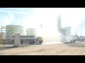 Simulacro de emergencia química en la fábrica Ercros Almussafes