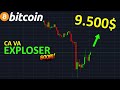 BITCOIN 9800$ CA VA EXPLOSER !? btc analyse technique crypto monnaie
