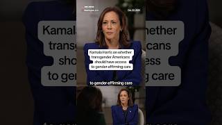 INTERNATIONAL CARE COMPANY Kamala Harris on whether transgender Americans should have access to gender-affirming care