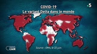 DELTA PLUS GROUP Delta, Delta plus : ces pays qui reconfinent... - Reportage #cdanslair 29.06.2021