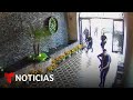 Un comando armado desata balacera y se lleva al dueño de un restaurante | Noticias Telemundo