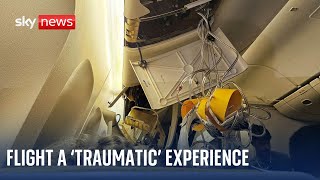 Singapore Airlines turbulence: A very &#39;traumatic&#39; experience
