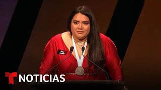 Una chef latina obtiene un premio similar al Oscar, pero entre cocineros | Noticias Telemundo