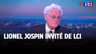 &quot;Jean-Luc Mélenchon n&#39;est pas un homme d&#39;État&quot; : Lionel Jospin invité de David Pujadas