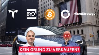 BITCOIN Starkes Momentum erwartet! Bitcoin, Tesla, BYD, MicroStrategy im Check