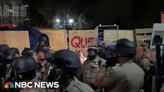 Counter protest clashes at UCLA went unchecked by police for several hours