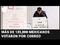 Votación sin precedentes de mexicanos en el exterior: más de 180,000 personas ejercieron su derecho