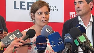 Nach Haftzeit in Ungarn: Ilaria Salis erster Tag im EU-Parlament