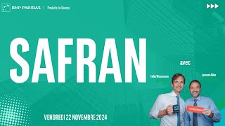 SAFRAN Safran : La polarité comme zone de support - 100% Marchés - 22/11/2024