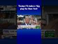 Trump vows to tackle crime if he’s president while visiting NYC bodega #shorts