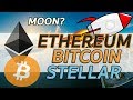 BIG DAY FOR BITCOIN TOMORROW! ETHEREUM AND STELLAR BREAKOUT SOON? BTC ETH XLM PRICE PREDICTION
