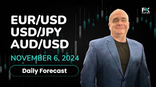 AUD/USD EUR/USD, USD/JPY, AUD/USD Price Forecast Today: Euro, Yen, Dollar Technical Analysis (November 06)