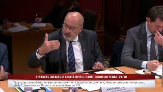 Situation des finances locales des collectivités : Table ronde au Sénat