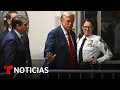 EN VIVO: Trump llega a la corte en el segundo día de su juicio penal