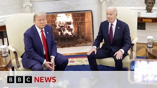 TRANSITION SHARES Biden and Trump: The transition period | BBC News