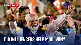 Lok Sabha election: Did influencers help Narendra Modi win?