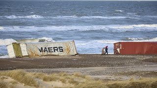BRENT CRUDE OIL Maersk perd 46 conteneurs en mer du Nord