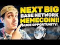 Next Big Base Meme Coin - Low Cap Base Meme Coin About To Explode!! (Best Base Memecoin 2024)
