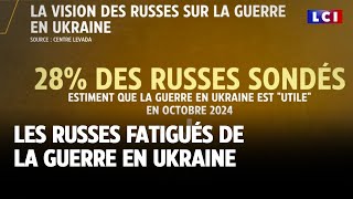 Les Russes fatigués de la guerre en Ukraine