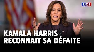 Kamala Harris : &quot;Il faut accepter les résultats de cette élection&quot;｜LCI