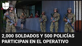 Bukele despliega 2,000 soldados y 500 policías para buscar a pandilleros escondidos en El Salvador