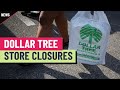 Dollar Tree stock slumps after announcing store closure