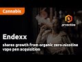 Endexx shares growth from vape pen acquisition