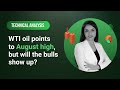 Technical Analysis: 31/08/2023 - WTI oil points to August high, but will the bulls show up?