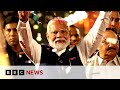 India election: Narendra Modi set for third term but opposition still to concede | BBC News