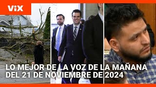 Lo mejor de Noticias Univision de la mañana | jueves 21 de noviembre de 2024