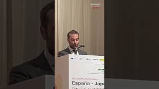 Carlos Cuerpo inaugura en japonés el Encuentro Empresarial España-Japón en Tokio