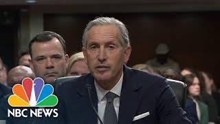 STARBUCKS CORP. Former Starbucks CEO faces anti-union accusations at Senate hearing