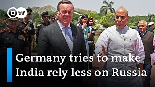 RELIANCE RES LTD ORD German Minister Pistorius in India to try to reduce country&#39;s reliance on Russian weapons