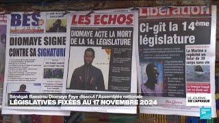 Sénégal : les élections législatives se tiendront le 17 novembre 2024 • FRANCE 24