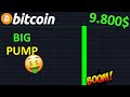 BITCOIN 9.800$ DERNIER PUMP AVANT LE CRASH !? btc analyse technique crypto monnaie