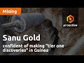 Sanu Gold confident of making "tier one discoveries" in Guinea