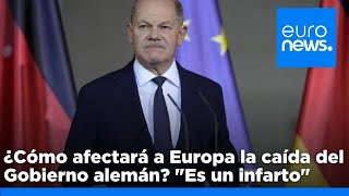 Claus Strunz, CEO de Euronews: &quot;El colapso del Gobierno alemán es un infarto para Europa&quot;