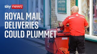 ROYAL MAIL ORD 1P Royal Mail shake-up could allow letter deliveries just three days a week
