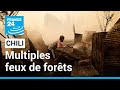 Feux de forêts meurtriers au Chili, plusieurs régions en état de catastrophe • FRANCE 24