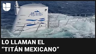 TITAN INTERNATIONAL INC. DE Lo llaman el ‘Titán Mexicano’, se sumerge casi 100 pies y explora el sureste del país azteca