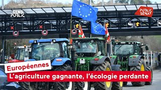 Européennes : L’agriculture gagnante, l’écologie perdante