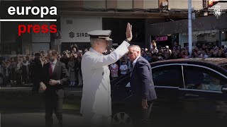 DIA Felipe VI preside la Exhibición Dinámica y Desfile Aéreo del Día de las Fuerzas Armadas