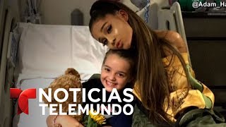 ARIANA RESOURCES ORD 0.1P Ariana Grande visita en el hospital a victimas del atentado